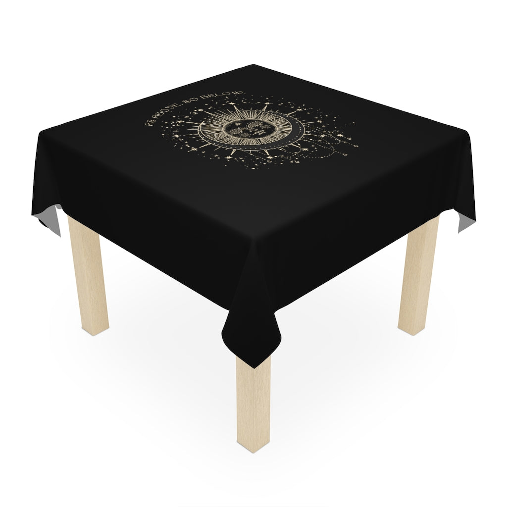 As Above So Below - Table or Alter Cloth