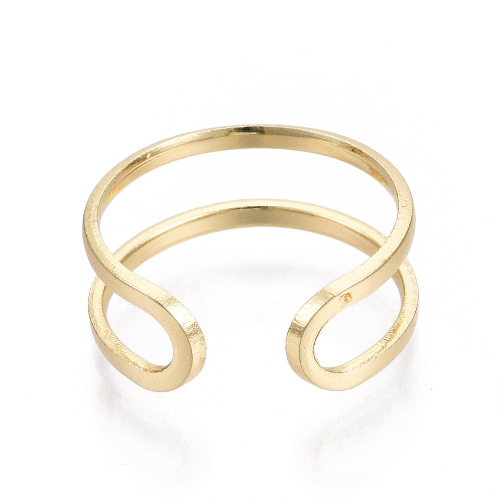 18K Double Stacking Ring