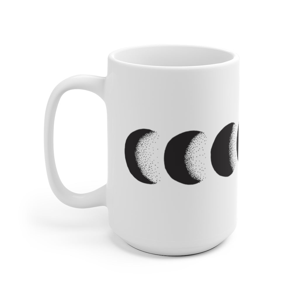 Black Moon Phase Mug - 11oz or 15oz