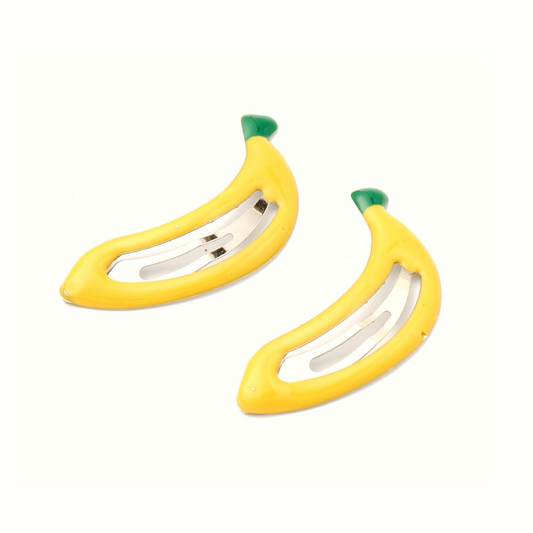2-Pack Banana Barrettes
