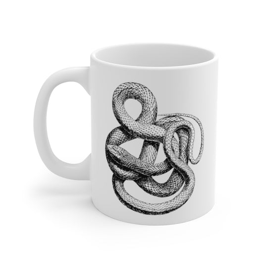 Garden Snake Ceramic Mug