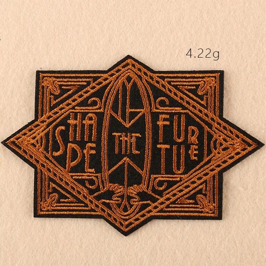Shape the Future - Embroidered Iron-On Patch