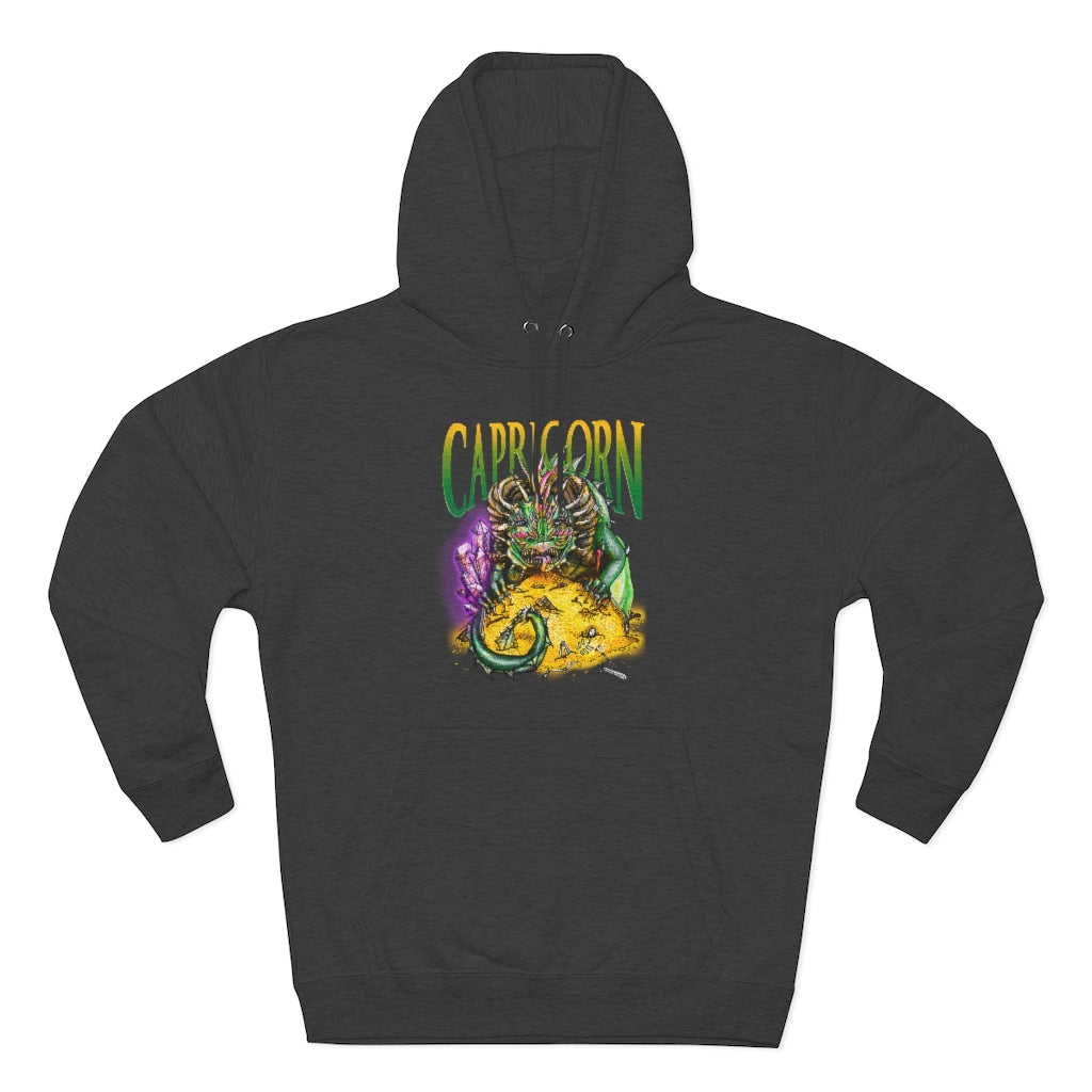 Capricorn Dragon Unisex Premium Pullover Hoodie