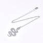 So Charming Snake Necklace - Silver