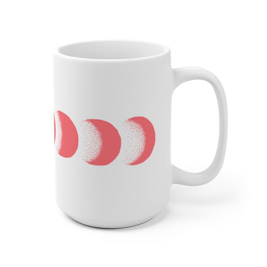 Pink Moon Phase Mug - 11oz or 15oz