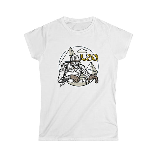 Leo Mummy Monster Fitted Tee