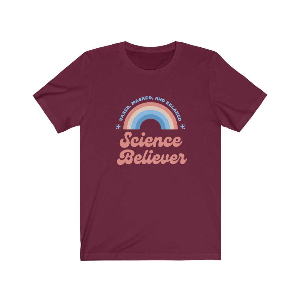 Science Believer Graphic Tee Shirt