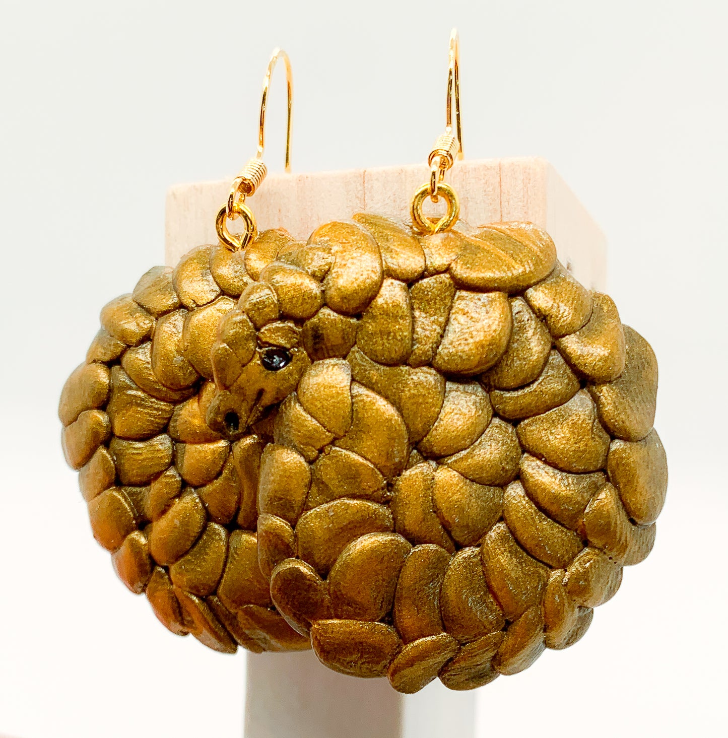 Handmade Pangolin Earrings