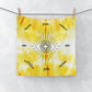 Portable Divination Mat & Crystal Carrier - Yellow Tie Dye