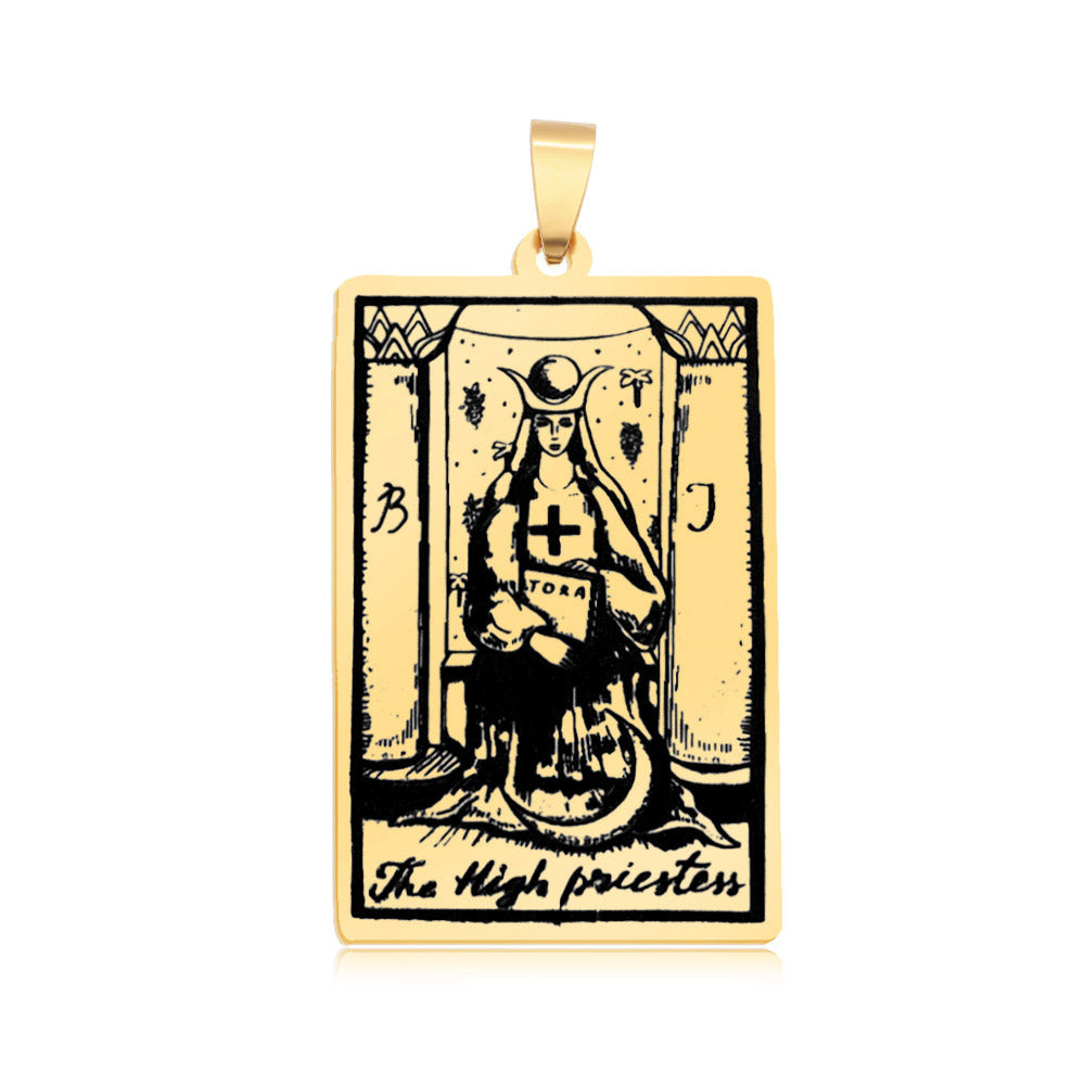 Tarot Card Pendent Necklace