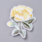 Yellow Rose - Embroidered Iron-On Patch