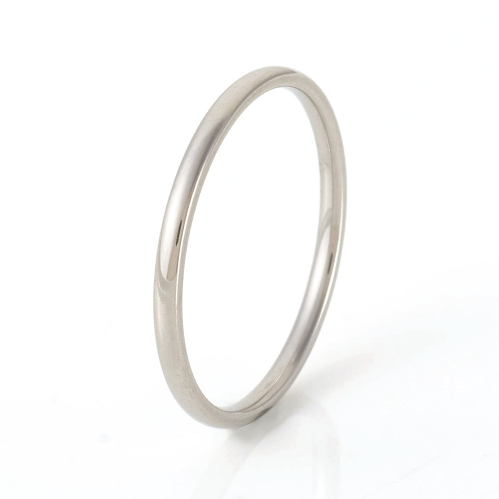 Stackable Stainless Steel Ring - sz7