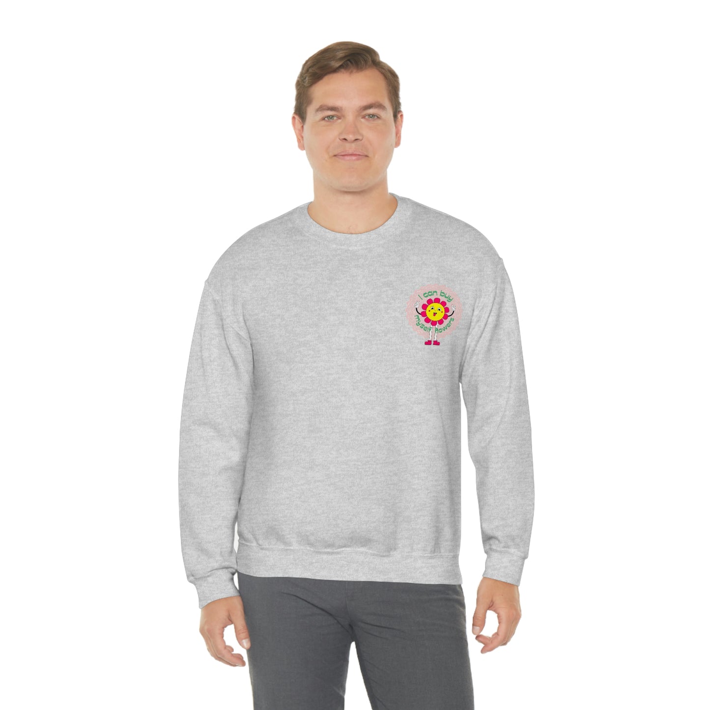 Buy Myself Flowers Crew Sweatshirt