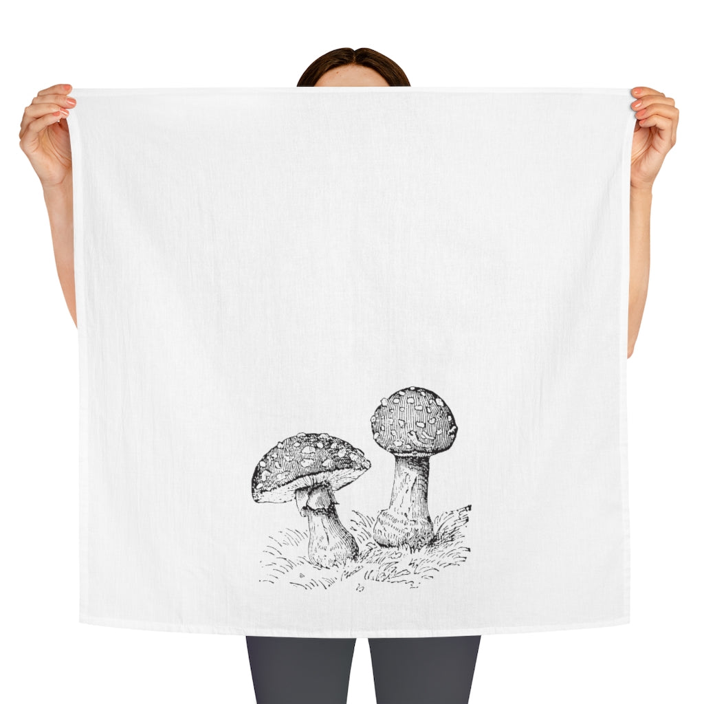 Mushroom For One More Tea Towel