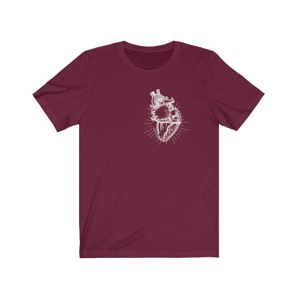 Heart On Your Tee 100% Cotton