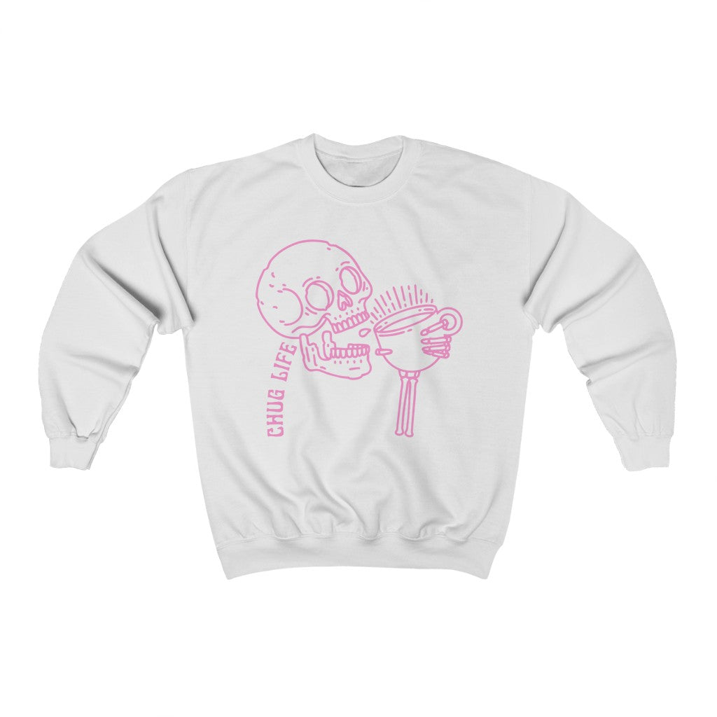 Chug Life Skeleton Sweatshirt