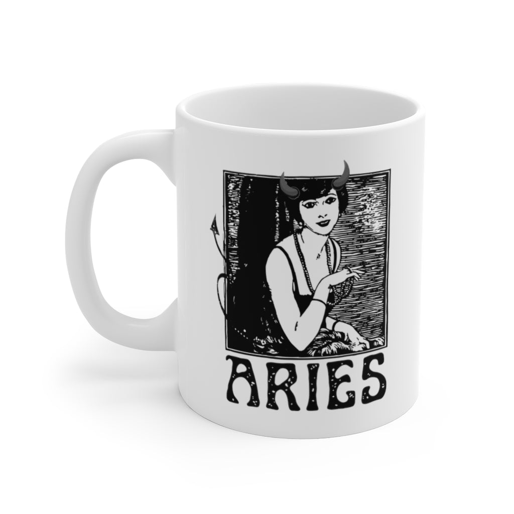 Aries Devil Mug
