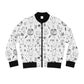Bad Witch Club Woven Bomber Jacket - White