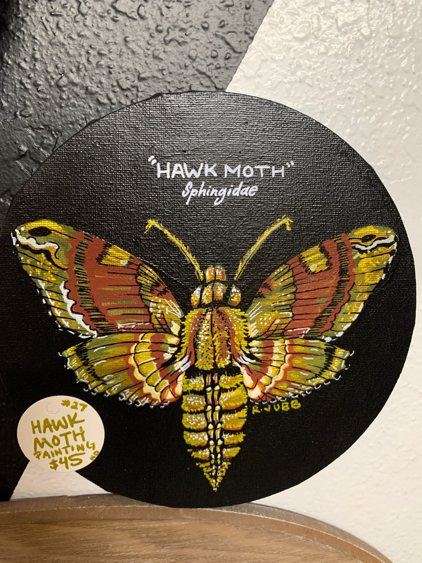 Moth Painting (original)