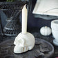 Handmade Skull Candle or Incense Holder